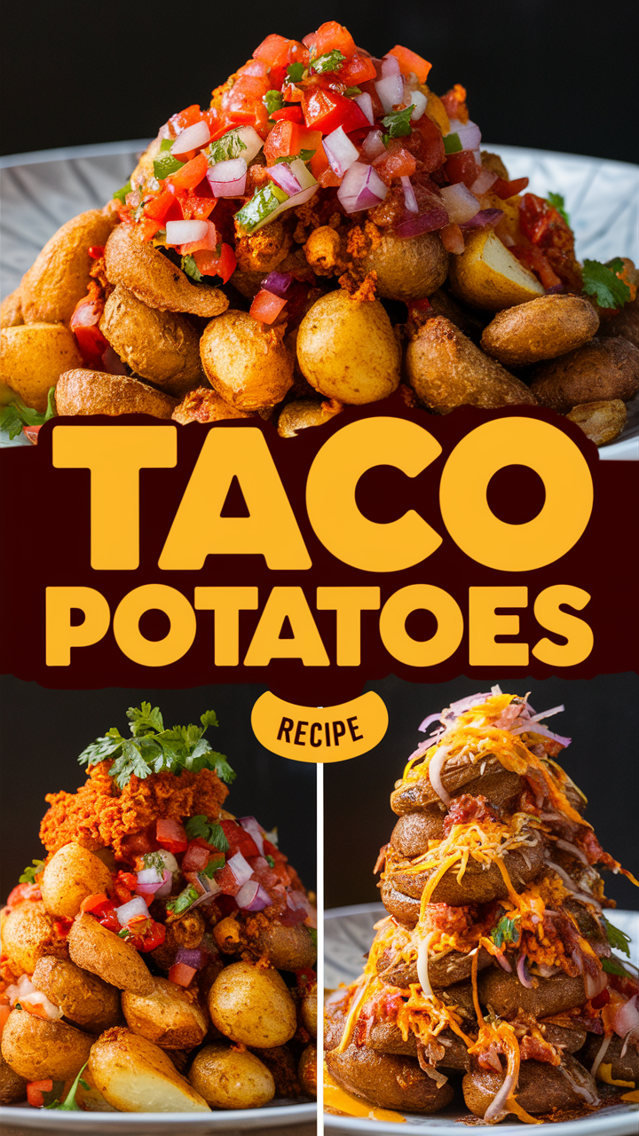 Mexican food recipes, Stuffed potato recipes, Easy potato dishes, Taco-inspired recipes, Homemade taco filling