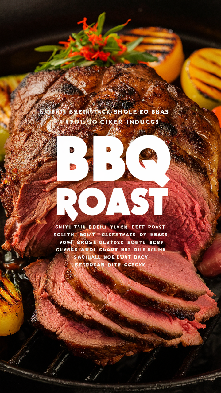 Tender BBQ Beef Roast Recipe, BBQ Beef Roast, Beef Roast Recipe, BBQ Roast, Tender Roast Recipe