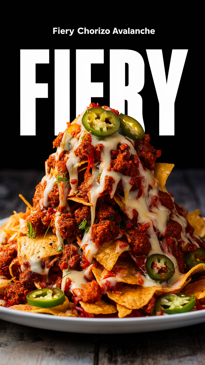 Chorizo nachos, Spicy nacho recipe, Nacho toppings, Gourmet nacho ideas, Nacho cheese dip