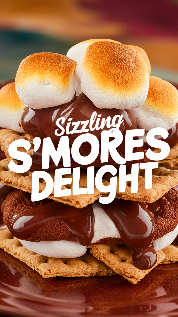 S'mores recipe, Campfire desserts, Camping treats, Bonfire snacks, Outdoor cooking