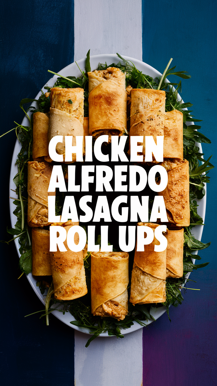 Chicken alfredo lasagna roll ups, creamy pasta dish, homemade alfredo sauce, Italian comfort food, cheesy lasagna recipe