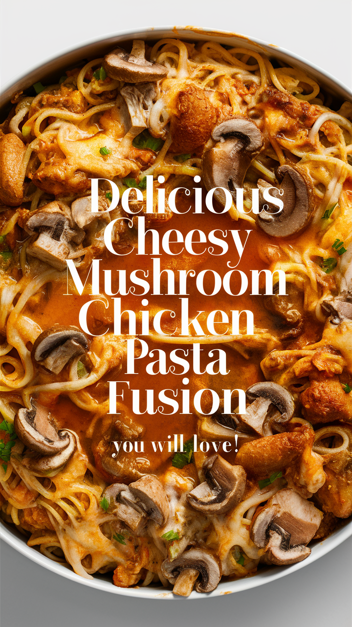 Cheese and mushroom pasta, Chicken and mushroom pasta, Creamy mushroom pasta, Cheesy chicken pasta, Mushroom and cheese sauce pasta
