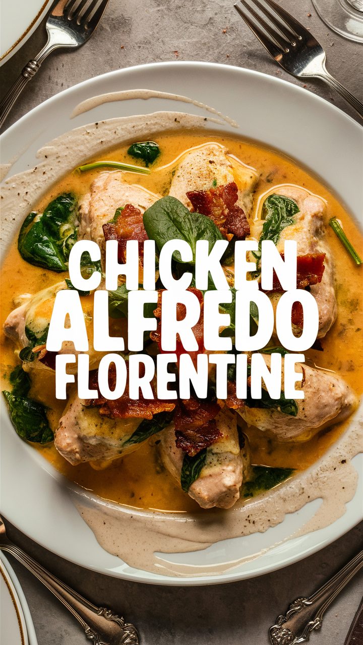 Chicken Alfredo recipe, Creamy pasta, Italian cuisine, Gourmet cooking, Decadent dish