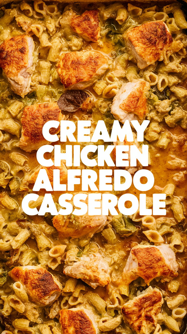 Chicken Alfredo Casserole, Creamy Chicken Casserole, Delicious Chicken Casserole, Easy Chicken Casserole, Homemade Chicken Casserole