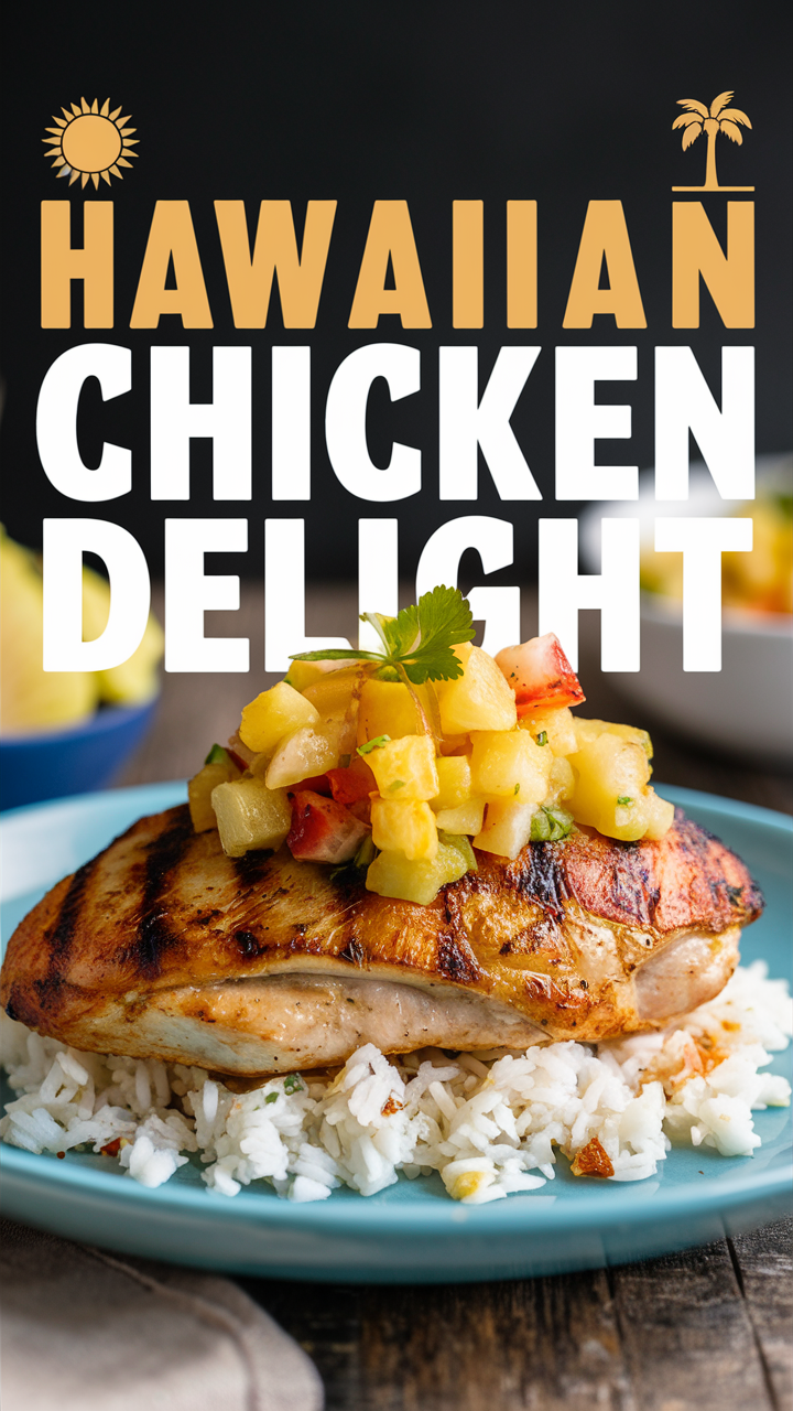 Hawaiian Chicken Recipe, Hawaiian Chicken Marinade, Grilled Hawaiian Chicken, Pineapple Chicken Recipe, Teriyaki Chicken Recipe