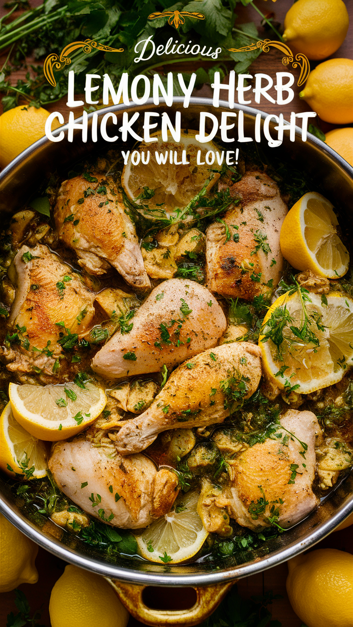 Lemon Herb Chicken Recipe, Chicken with Lemon Herb Sauce, Delicious Lemon Herb Chicken, Lemon Herb Chicken Marinade, Lemon Herb Chicken Breast