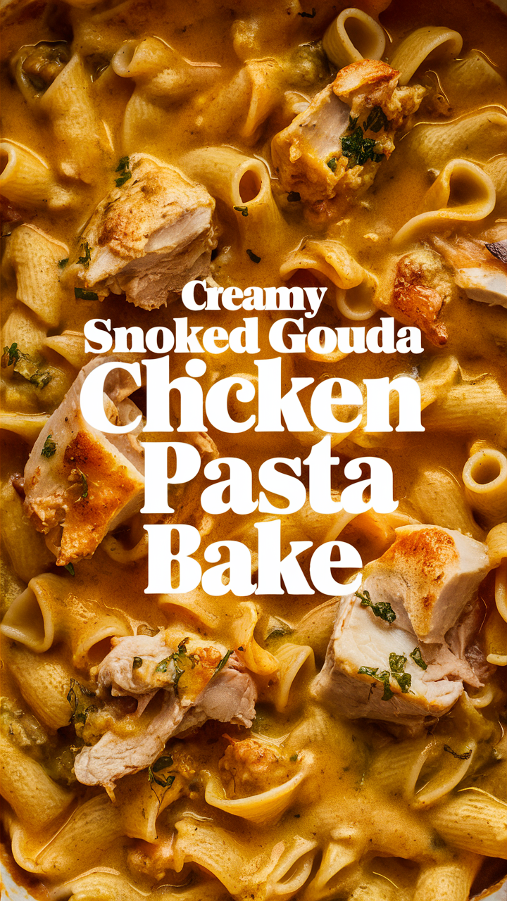 Gouda cheese pasta bake, Smoked Gouda chicken, Creamy Gouda pasta bake, Chicken Gouda bake, Gouda chicken pasta