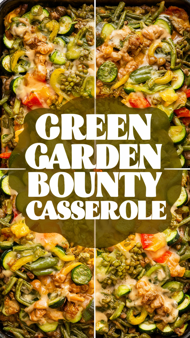 Green Garden Bounty Casserole 
Vegetarian Casserole Recipe 
Healthy Veggie Casserole 
Garden Vegetable Bake 
Vegetable Medley Casserole