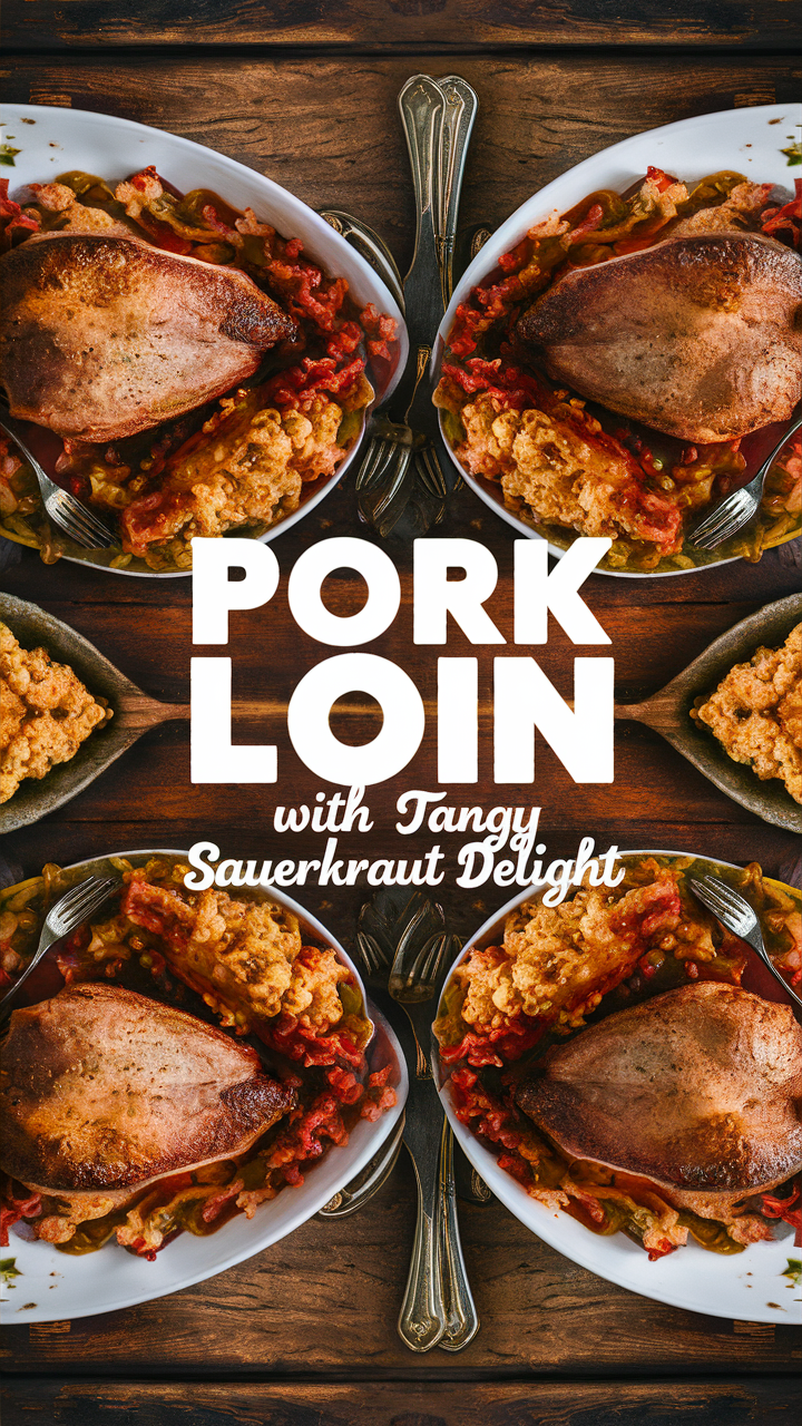 Pork recipes, Sauerkraut, German cuisine, Cooking pork, Slow cooker recipes