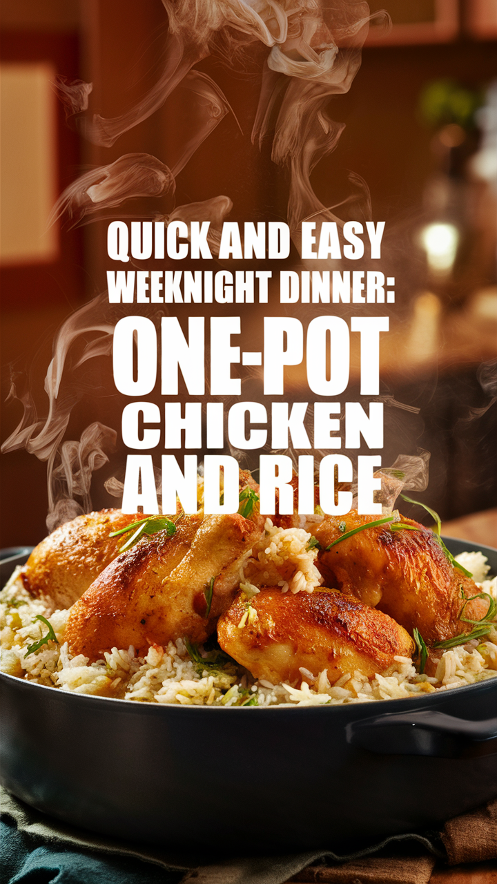 Chicken Casserole, Dinner Recipe, Easy Cooking, Family Meal, One-Pot Meal