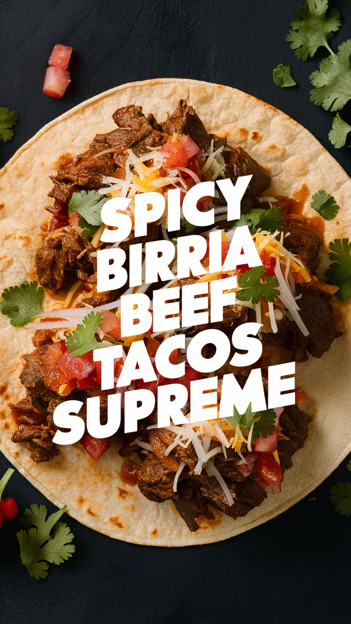 Spicy beef tacos, Birria tacos, Supreme tacos, Spicy Birria, Beef tacos