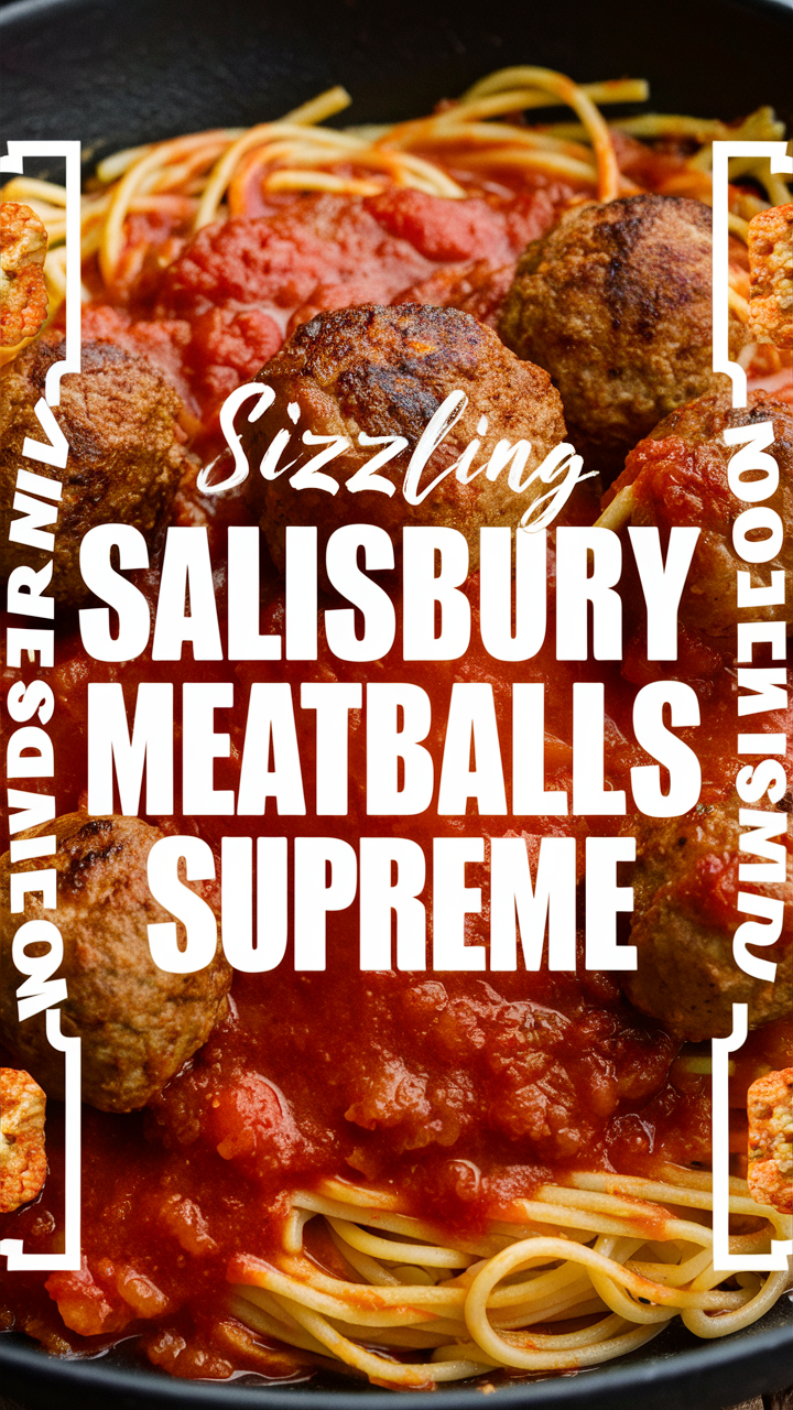 Salisbury meatballs, Meatball recipe, Savory meatballs, Ground beef dish, Meatball dinner